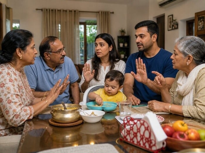 The joint-family food committee