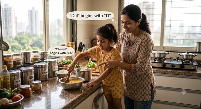 Cooking ingredient sounds
