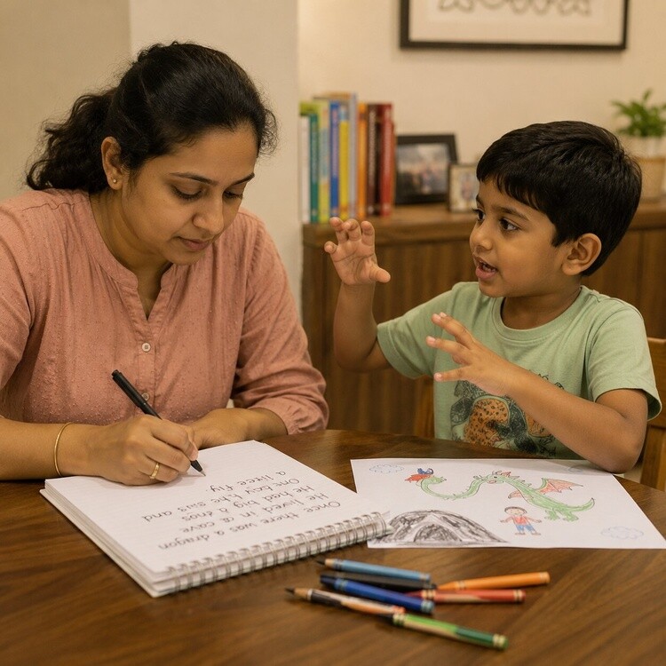 Parent transcribin
