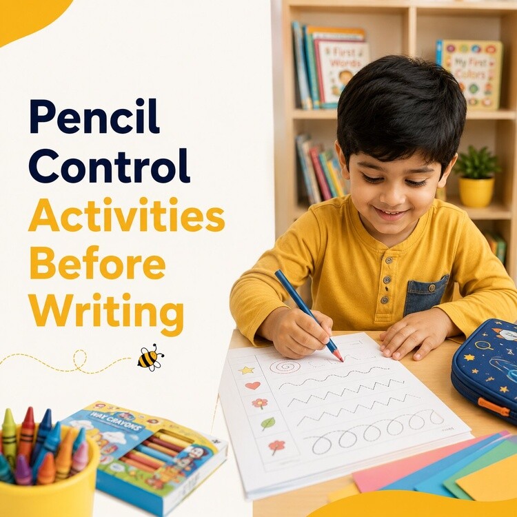 Pencil Control Activities Before Writing