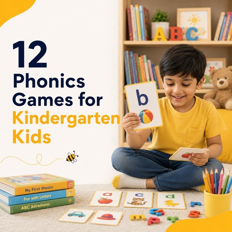 12 Phonics Games for Kindergarten Kids