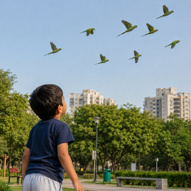 Rose ringed parakeet