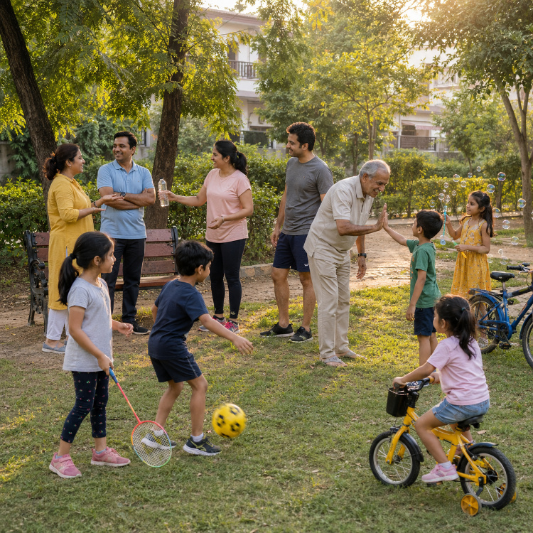 Shapes community-based informal childcare and social structure