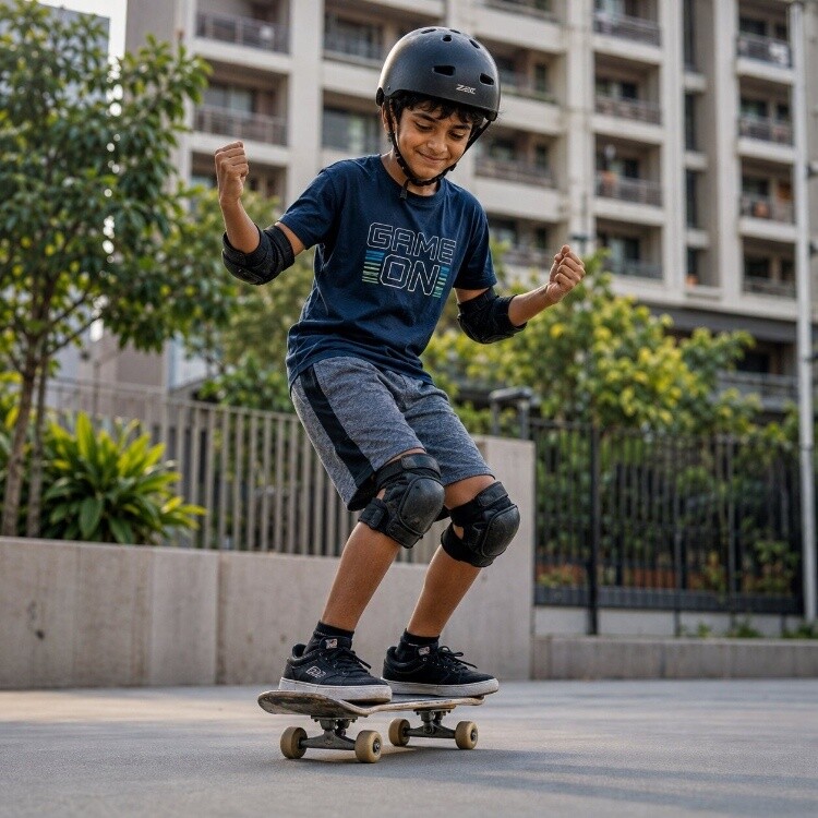 Skateboard trick