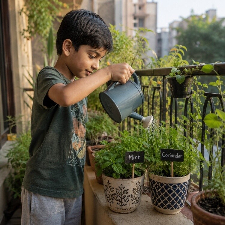 Small space gardening