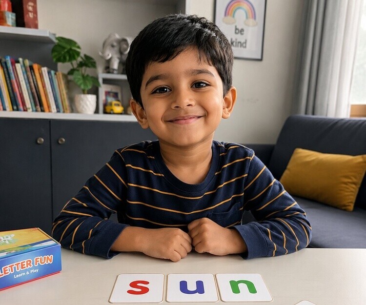 Word puzzle play