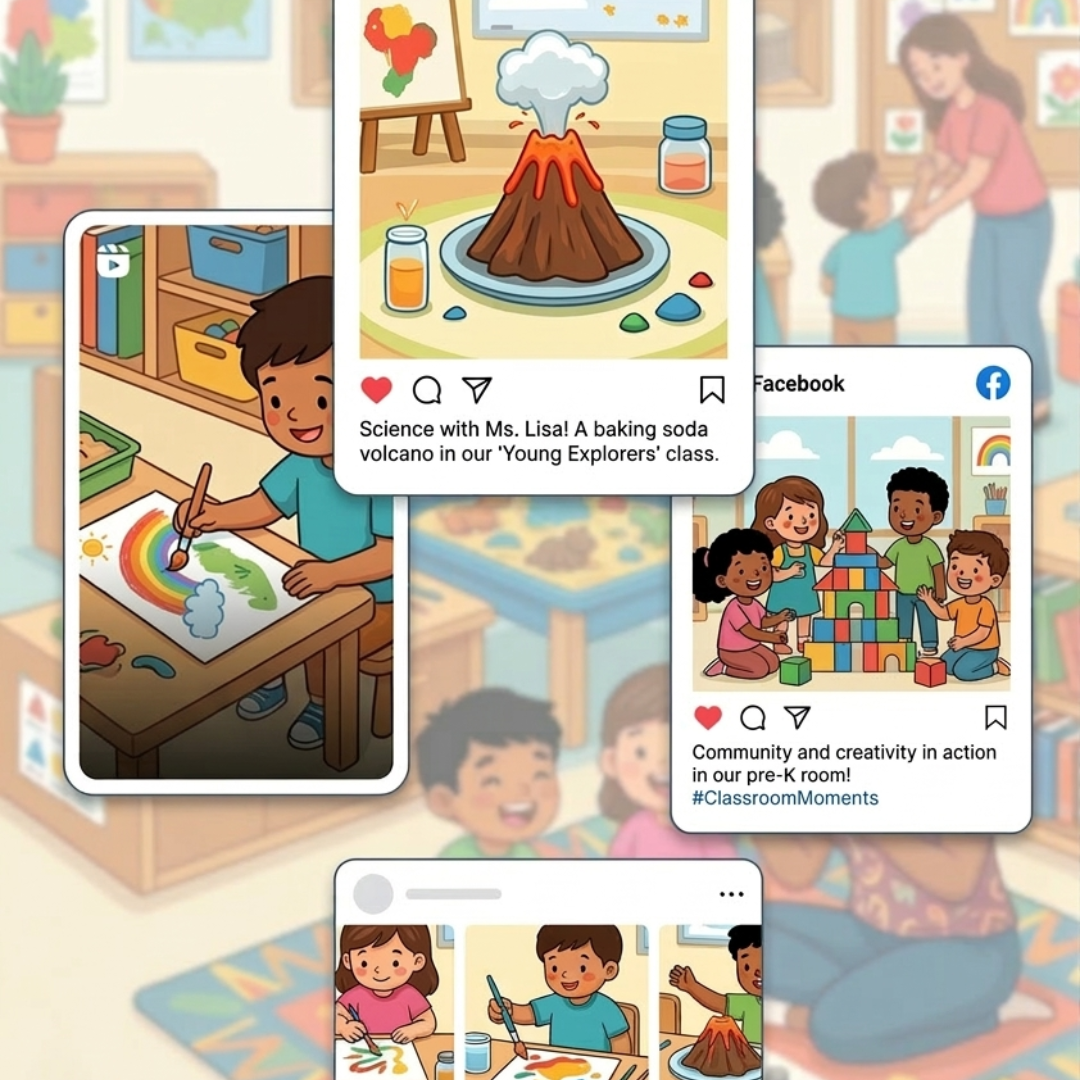 Use Social Media to Showcase Activities