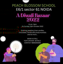 Peach Blossom School - Diwali Bazar