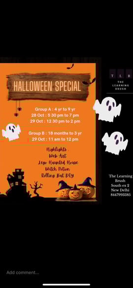 The Learning Brush - Halloween Party