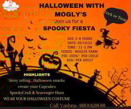 Moglys Gurukul - Halloween Party