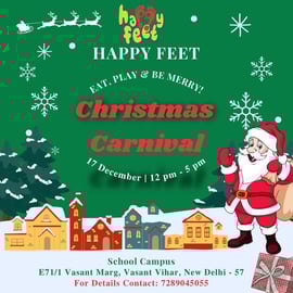 Happy Feet Play School -  Christmas Carnival