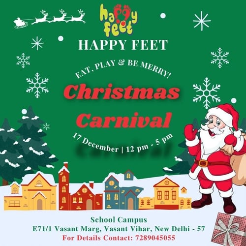 Happy Feet Play School -  Christmas Carnival
