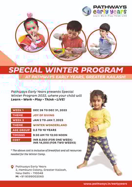 Pathways Early Years - Special Winter Program