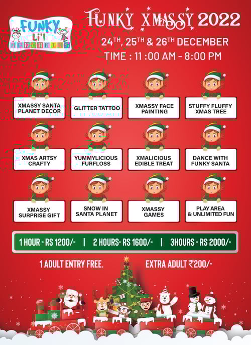 Funky Lil Munchkins - Tunky Xmassy 2022