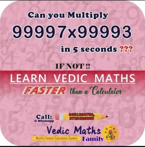 Vedic Maths Family-Learn Vedic Maths