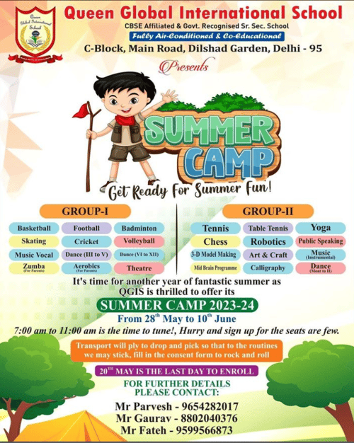 Queen Global International School-Summer Camp