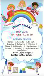Start Smart-Daycare | Tuitions kg to 5th