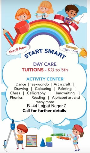 Start Smart-Daycare | Tuitions kg to 5th