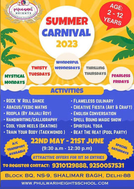 Phulwari Heights-Summer Carnival