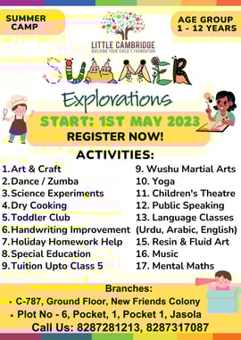 The Little Cambridge-Summer Camp