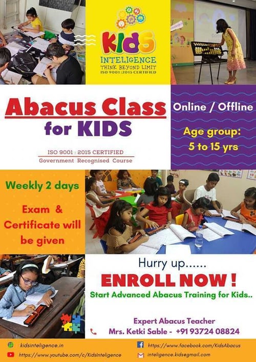 Kids Intelligence-Abacus Classes