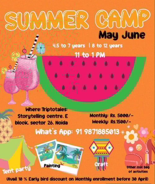 Triptotales Storytelling Centre-Summer Camp