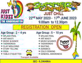 Just Kidzz-Summer Camp