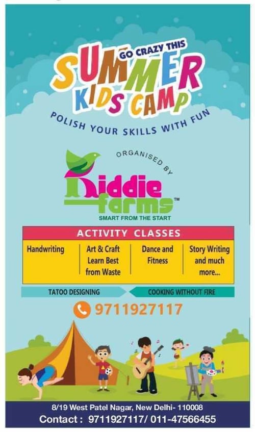 Kiddie Farms-Summer Kids Camp