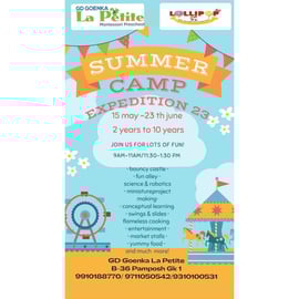 GD Goenka La Petite-Summer camp
