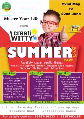 Master Your Life-Creativity Summer camp