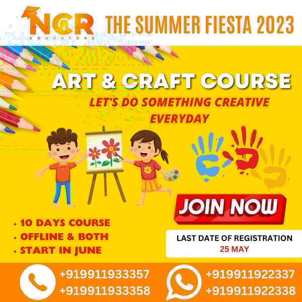 NCR Educators-Art & Craft Course