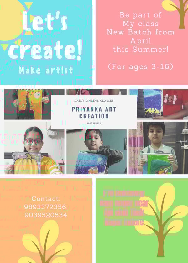 Priyanka art Creation-lets Create! make artist