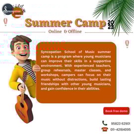 Syncopation school of music-Summer camp