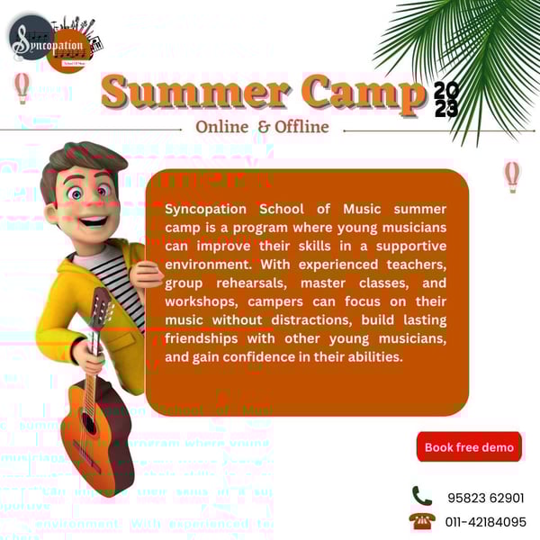 Syncopation school of music-Summer camp