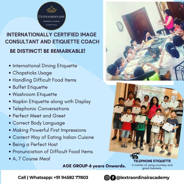 Lextraordinaire Finishing Academy-Telephone Etiquette