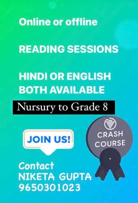 Niketa Gupta-Reading Sessions (Hindi & English)