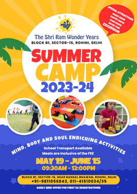 The Shri Ram Wonder Years-Mind Body And Soul Enriching Activities