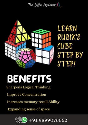 The Little Explorer-Learn Rubiks Cube Step By Step