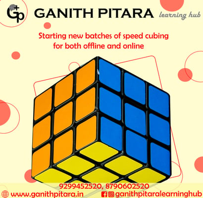 Ganith Pitara learning hub-Speed Cubing
