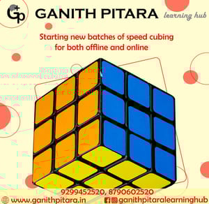 Ganith Pitara learning hub-Speed Cubing