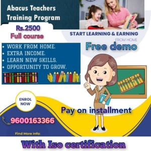 SNAT EDUCATION (abacus nd vedic maths classes)-Start learning Earning From Home