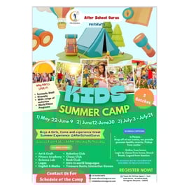 After School Gurus-Kids Summer Camp