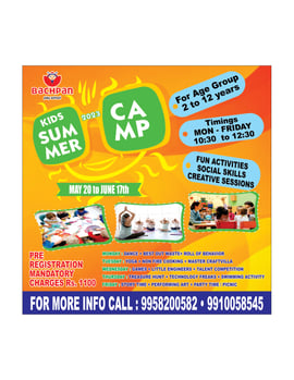 Bachpan play School-Kids Summer Camp
