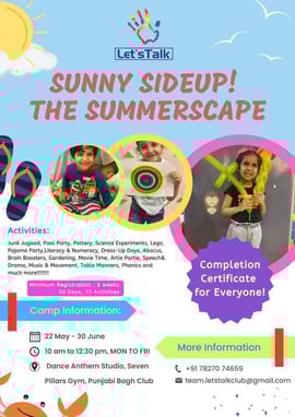 Lets Talk-Sunny Sideup!  the Summerscape