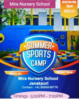 Mira Nursery-Summer Sports Camp