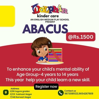 Dolphin Kinder Care- Abacus