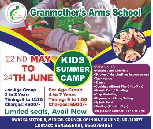 Granmothers Arms School-Kids Summer Camp
