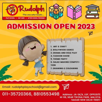 Rudolph-Admission Open