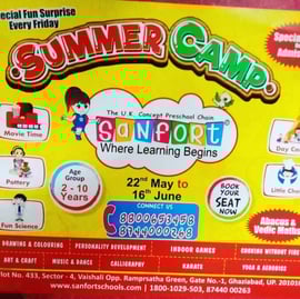 SanFort World School-Summer camp