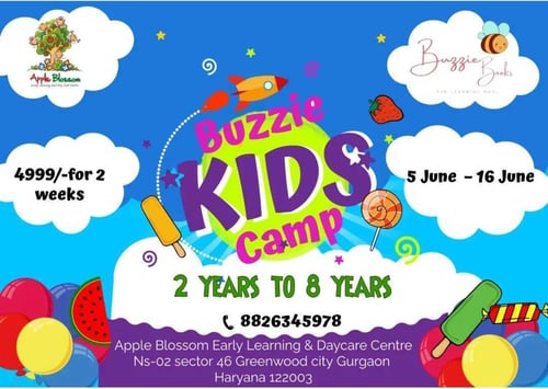 Apple Blossom-Buzzie Kids Camp